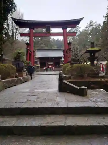 北口本宮冨士浅間神社の鳥居