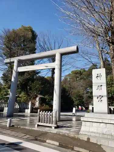 阿佐ヶ谷神明宮の鳥居