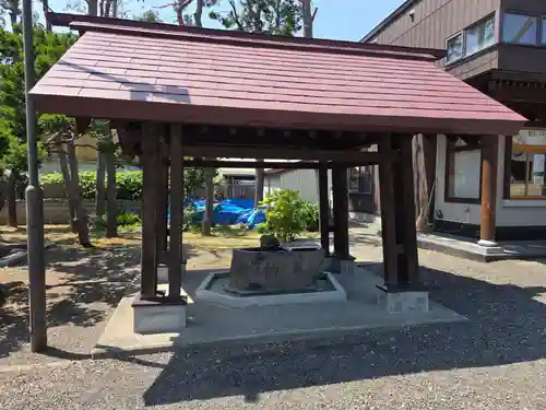 苗穂神社の手水舎