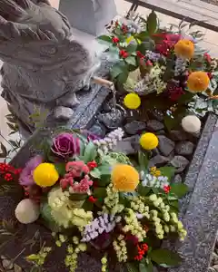 滑川神社 - 仕事と子どもの守り神の手水舎(2023年02月14日(火) 08時48分52秒投稿)