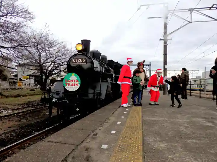 (下館)羽黒神社の周辺