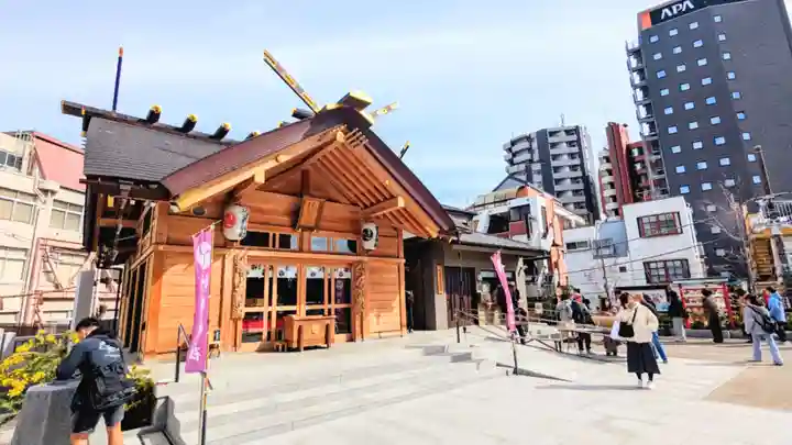 駒込妙義神社の本殿・本堂