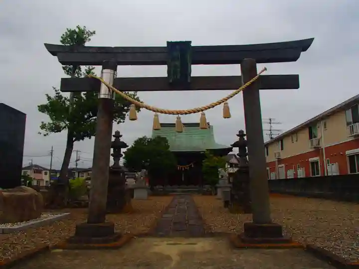 香取御嶽神社 の鳥居