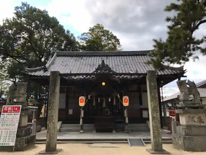 素盞嗚神社の本殿・本堂