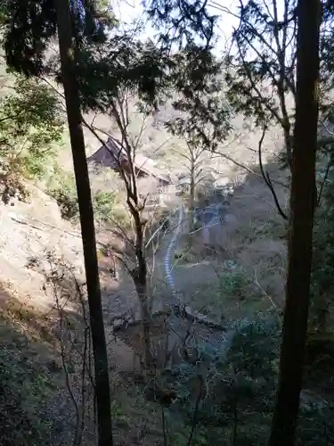 秩父札所三十二番　法性寺の景色