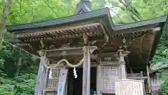 戸隠神社九頭龍社の本殿