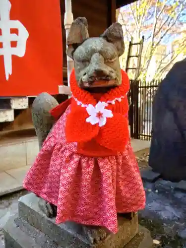 熊野神社の狛犬