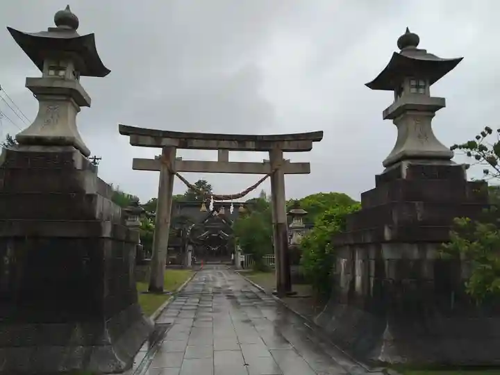 高岡関野神社の鳥居