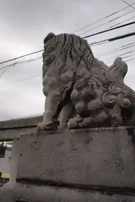 甲斐奈神社の狛犬