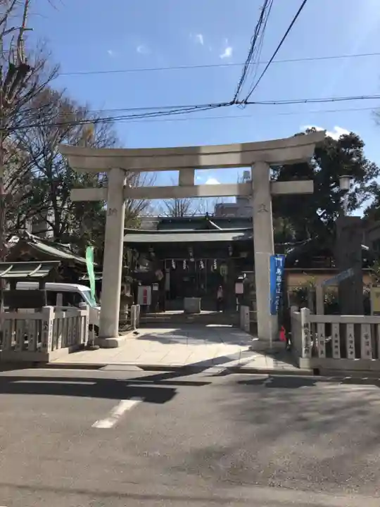 下谷神社の鳥居