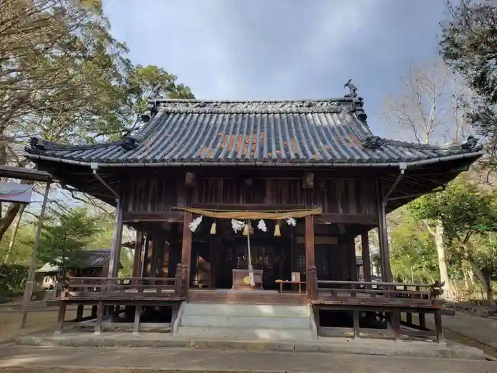 浮嶋神社の本殿・本堂