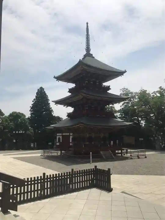 成田山新勝寺の塔