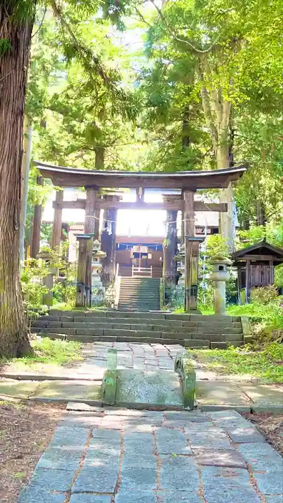 山家神社の鳥居