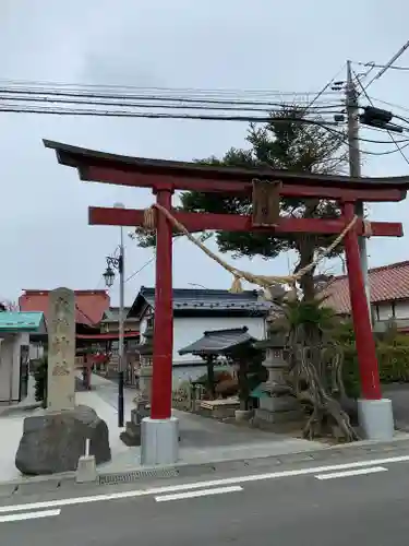 大鏑神社の鳥居