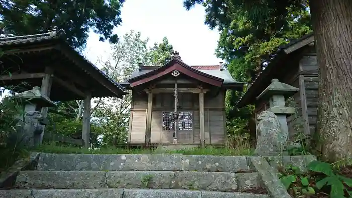 尾崎神社の本殿