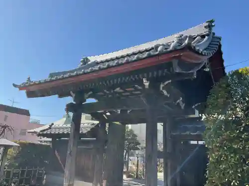 龍厳寺の山門・神門