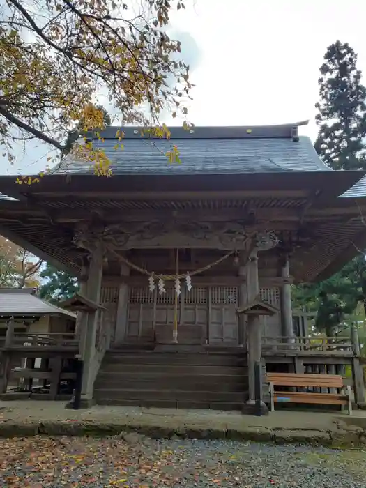 胡四王神社の本殿