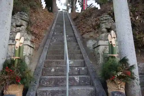 阿久津「田村神社」（郡山市阿久津町）旧社名：伊豆箱根三嶋三社の景色