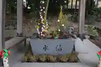 東海市熊野神社の手水舎