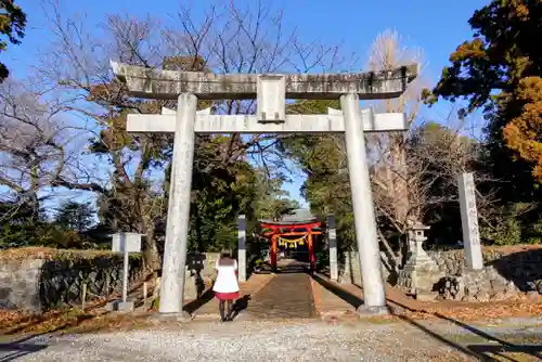 若宮八幡社の鳥居