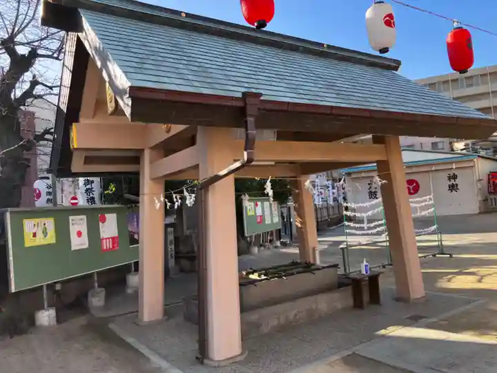 三津神社の手水舎