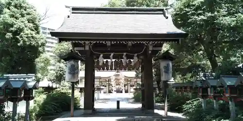 香具波志神社の山門・神門