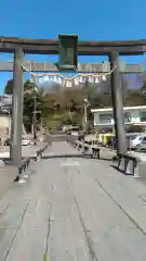 志波彦神社・鹽竈神社の鳥居