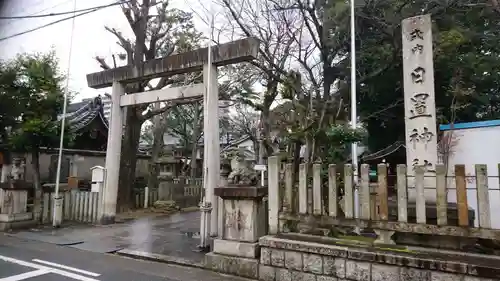 日置神社の鳥居