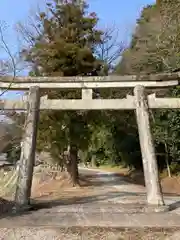 高峯神社の鳥居