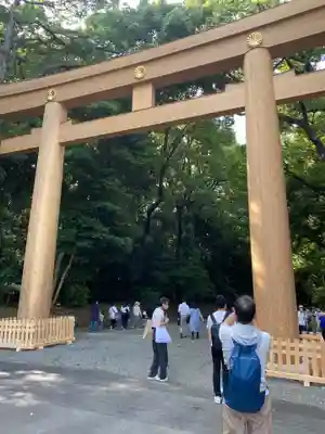 明治神宮の鳥居