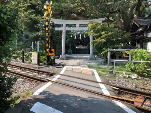 御霊神社の鳥居