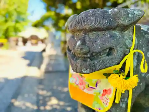 菊田神社の狛犬