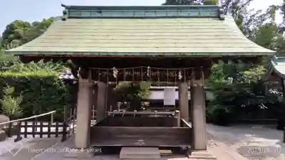 上野東照宮の手水舎