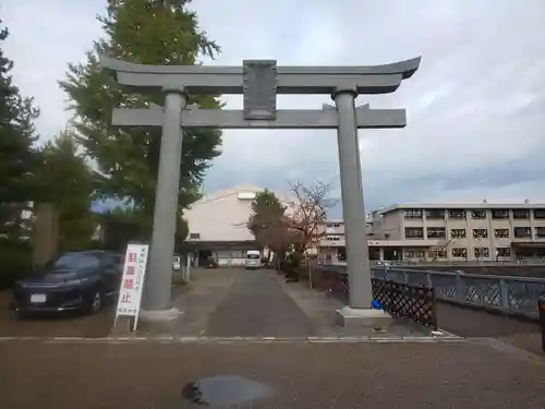 福井神社の鳥居