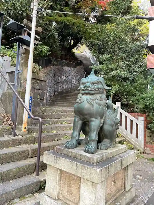 愛宕神社の狛犬