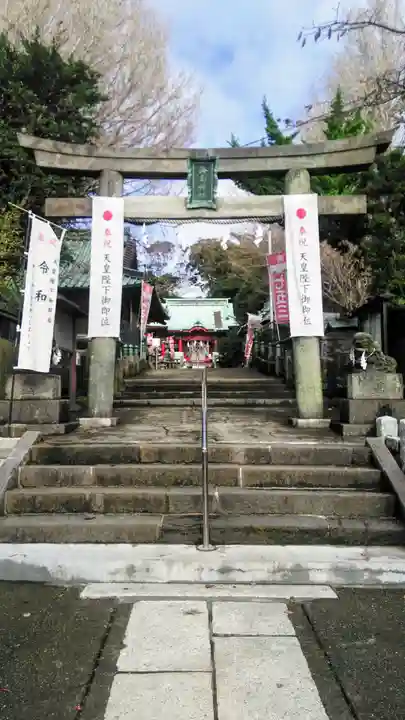 海南神社の鳥居