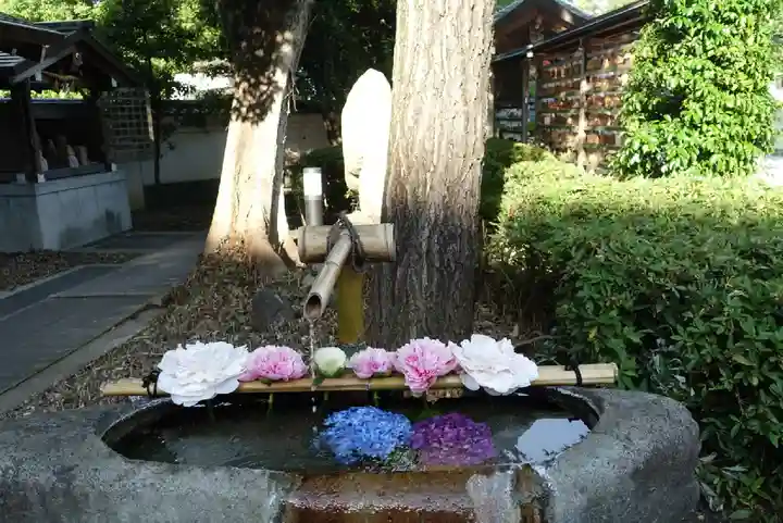 伊和志津神社の手水舎
