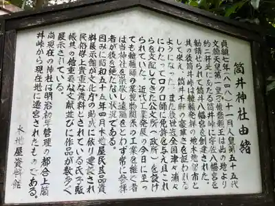 筒井神社の歴史