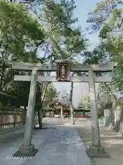 意富比神社の鳥居