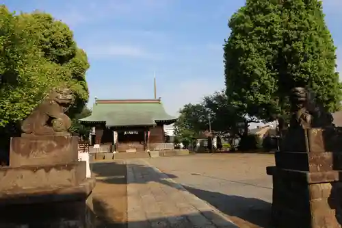 谷原氷川神社の本殿・本堂