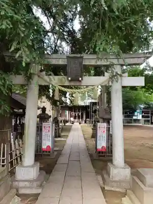 大宮前春日神社の鳥居