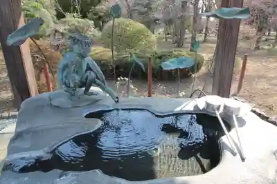 廣渡寺の手水舎