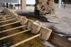 石見国一宮　物部神社の手水