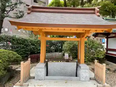 蒲田八幡神社の手水舎