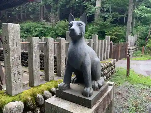 山住神社の狛犬