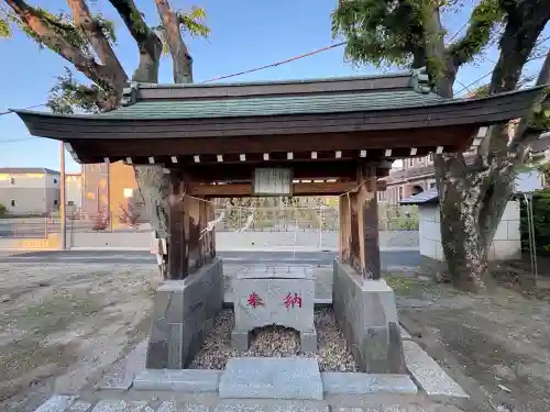 桑川神社の手水舎