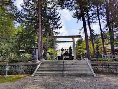 上川神社の鳥居
