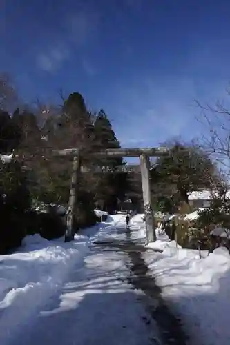 白山神社（長滝神社・白山長瀧神社・長滝白山神社）の鳥居