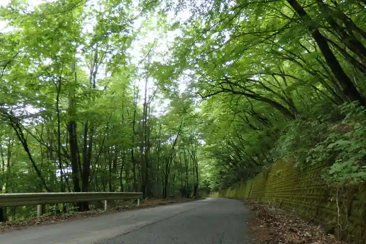 深山巴の宿の周辺