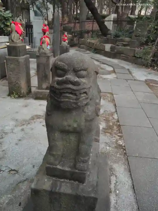 熊野神社の狛犬